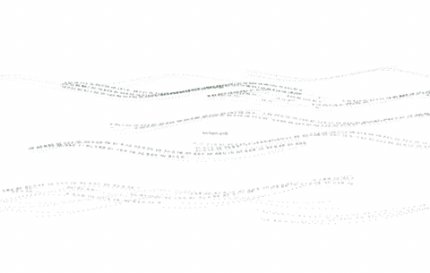 wellspring text-as-water-surface in motion